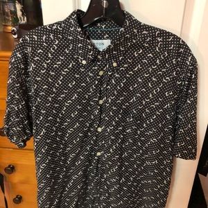 Eton Short Sleeve Button Down (L)